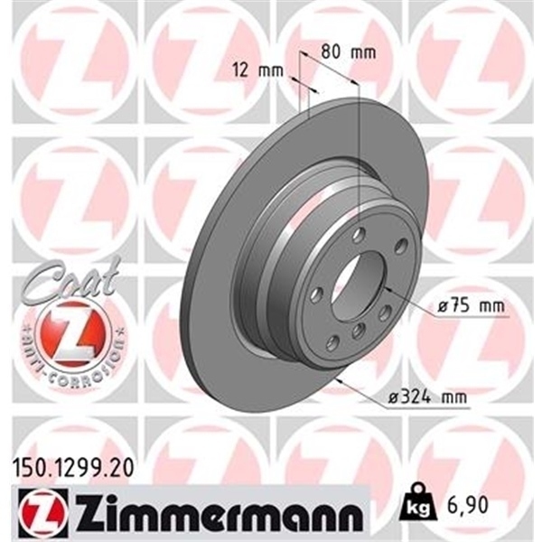 ZIMMERMANN BREMSE BREMSEN BREMSSCHEIBEN BELÄGE KIT VORNE HINTEN BMW X5 E53 3.0 d