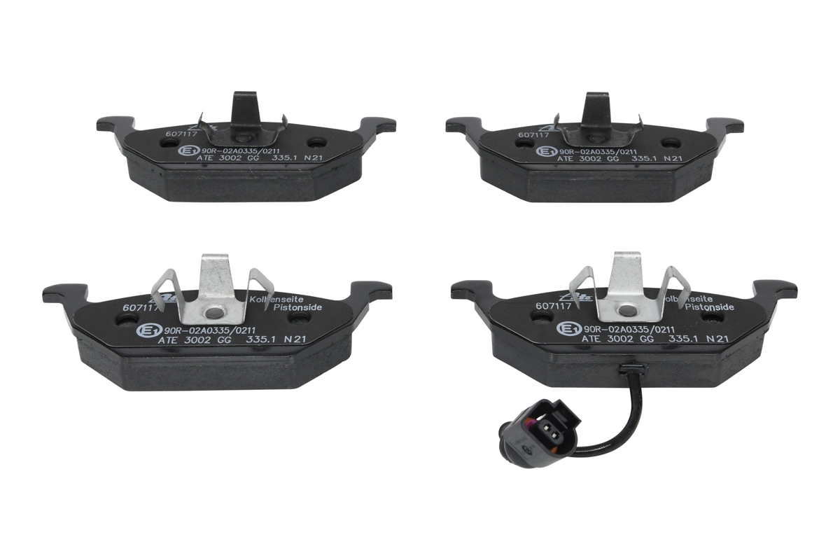 ATE BREMSE BREMSEN BREMSSCHEIBEN BELÄGE VORNE HINTEN VW GOLF 5 V 1K1