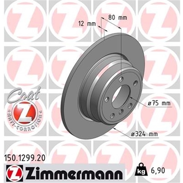 BMW X5 E53 ZIMMERMANN BREMSEN KIT VORNE HINTEN WARNKONTAKTE